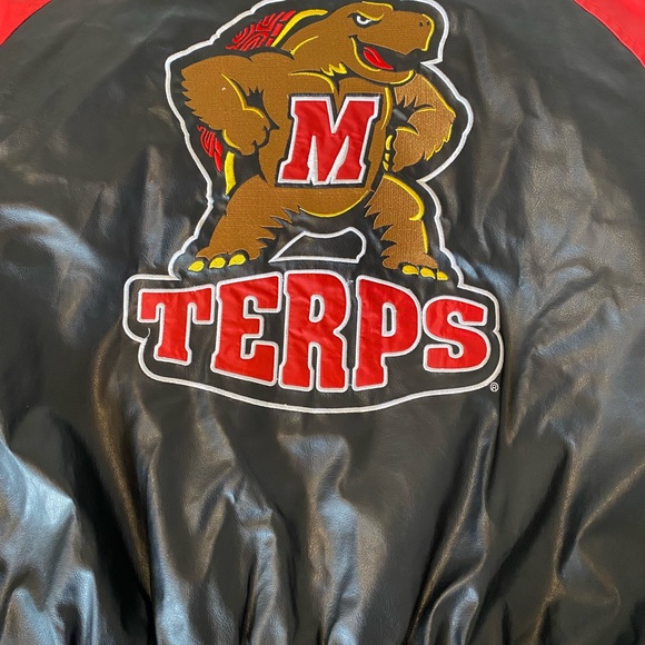 Steve & Barry Maryland Terps Varsity Jacket - Picture 4 of 4